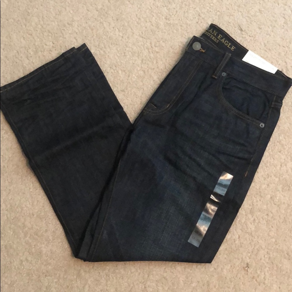 Men's American Eagle 33x30 Original Straight Jeans